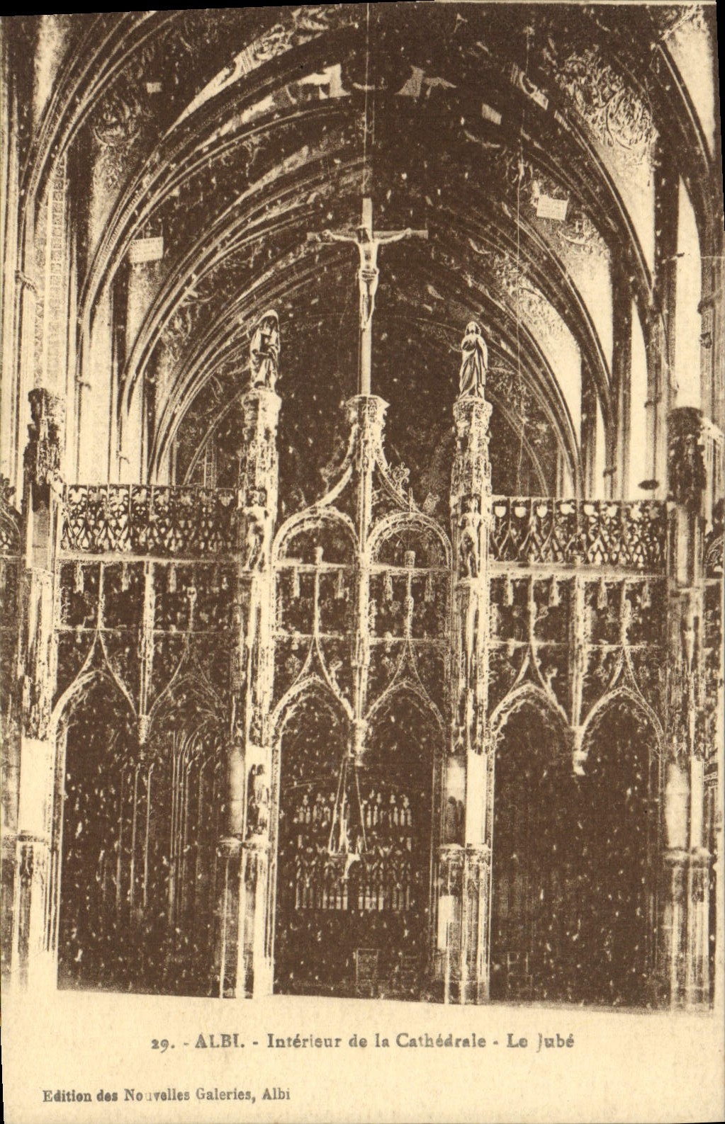 Albi - Intérieur de la Cathédrale - Le Jubé
