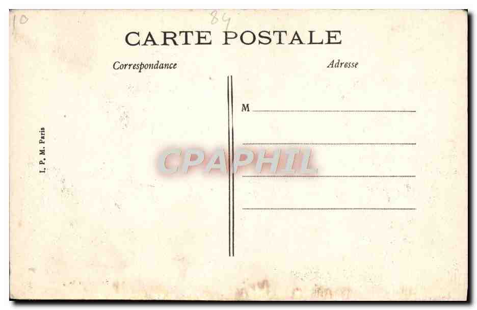 CPA Avignon Baptistere des Chartreux a Villeneuve les Avignon  — Rückseite