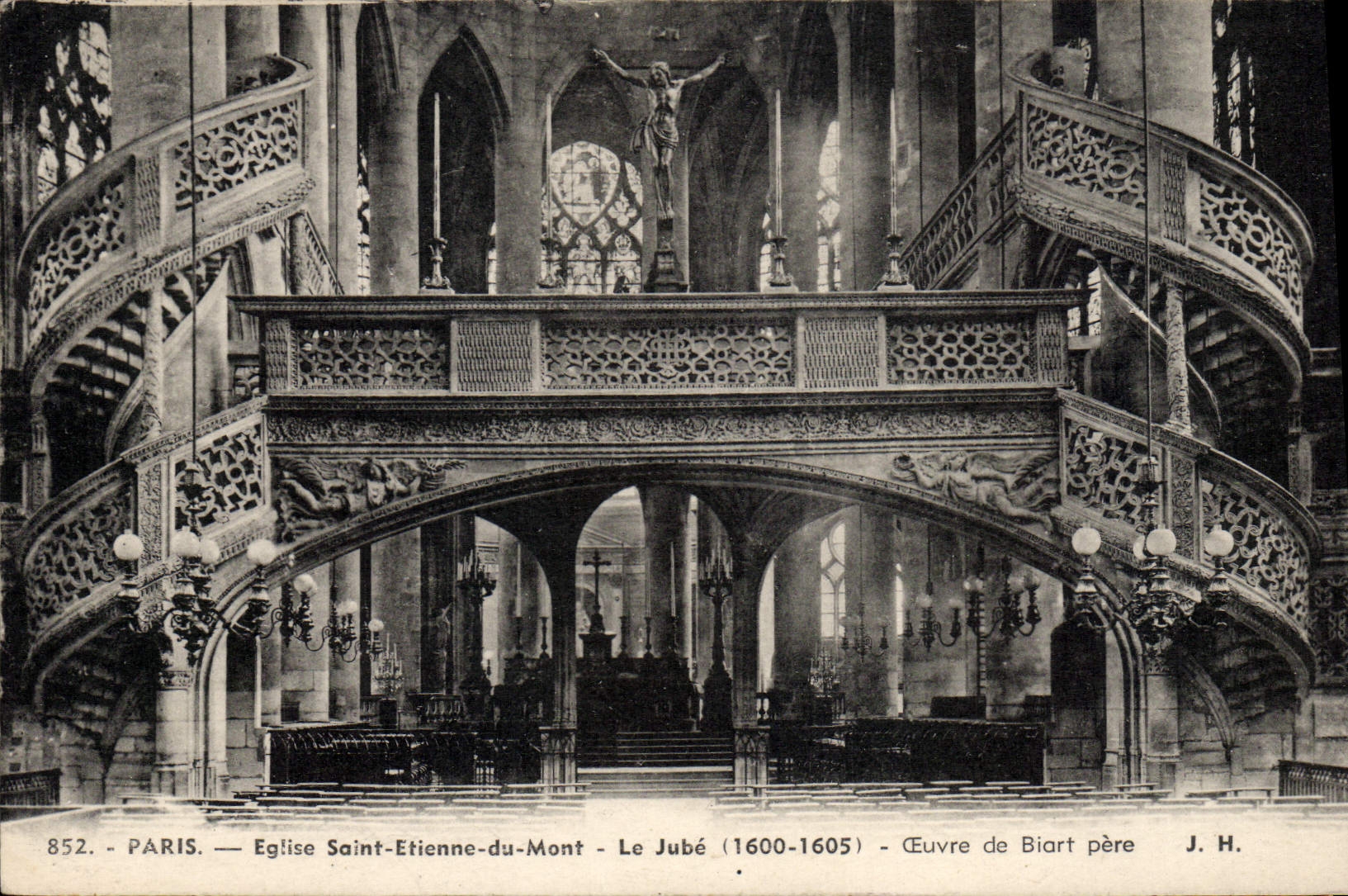CPA Paris Eglise Saint Etienne Du Mont Le Jube