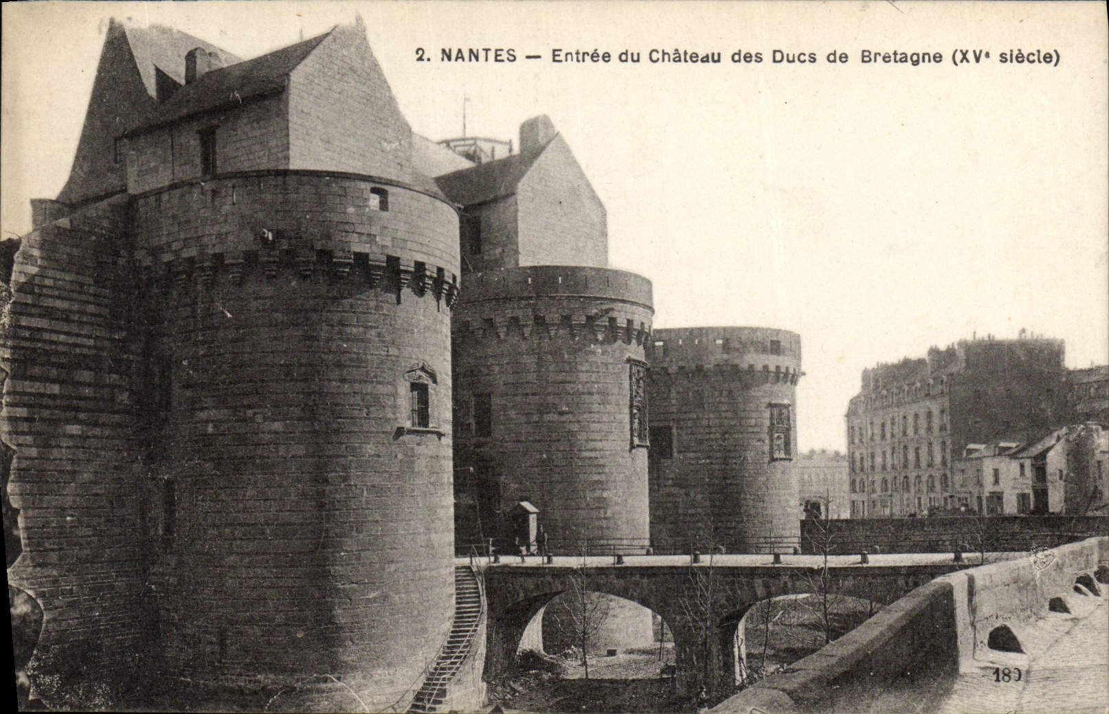 CPA Nantes Entree Ducs De Bretagne
