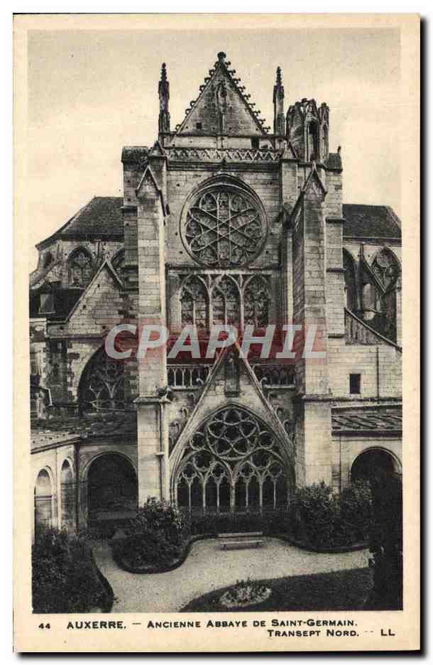 Auxerre — Ancienne Abbaye de Saint-Germain — Transept Nord — LL