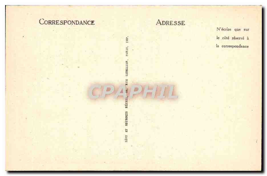 CPA Auxerre Porte Saint Pierre — Verso