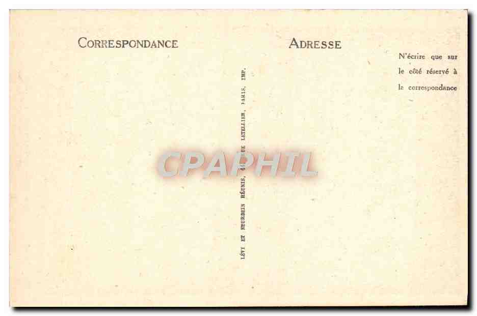 CPA Auxerre Eglise Saint Germain Tombeau de Sainte Germain — Verso