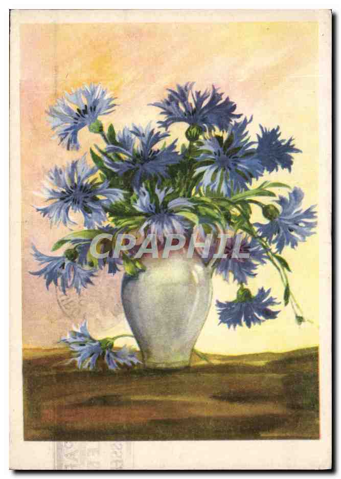 CPA Fantaisie Fleurs 