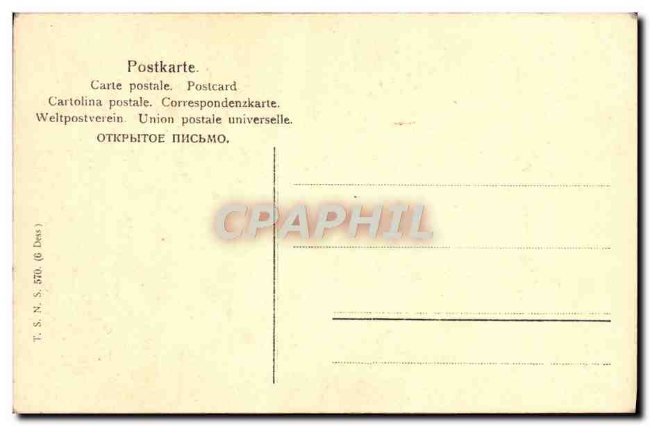 CPA Paysage — Verso