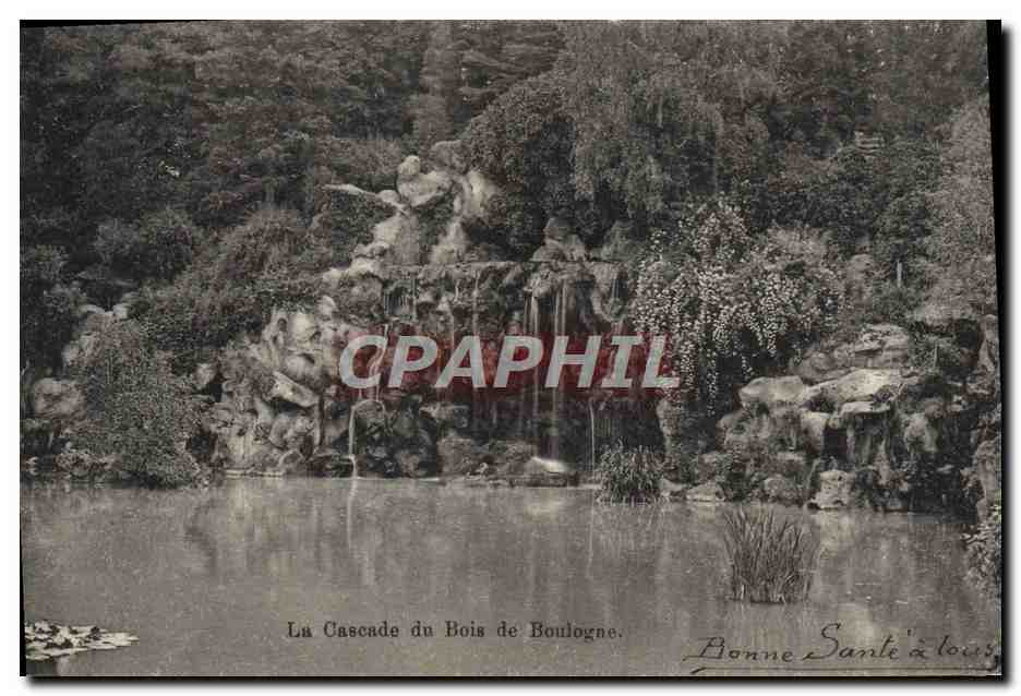 CPA La Cascade Du Bois De Boulogne Paris