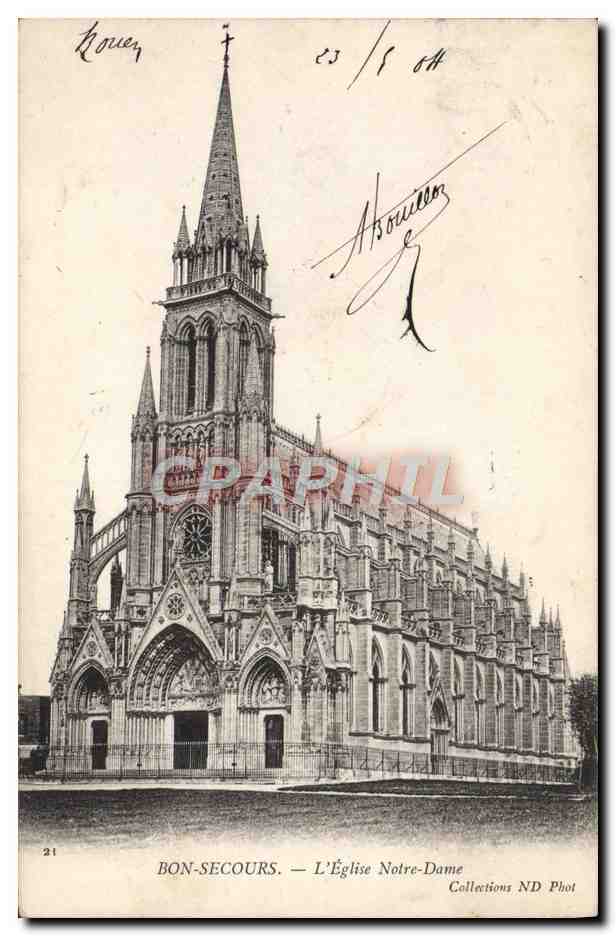 CPA Bon Secours L'Eglise Notre Dame