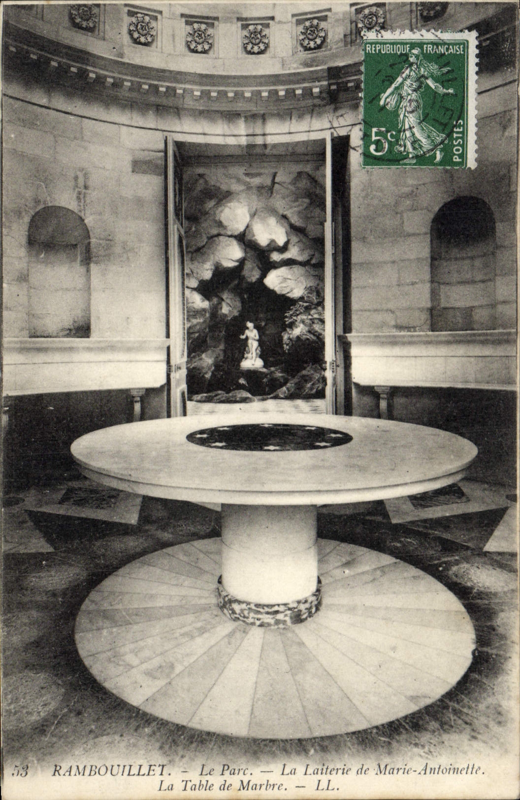 Rambouillet — Le Parc — La Table de Marbre — La Laiterie de Marie-Antoinette — LL