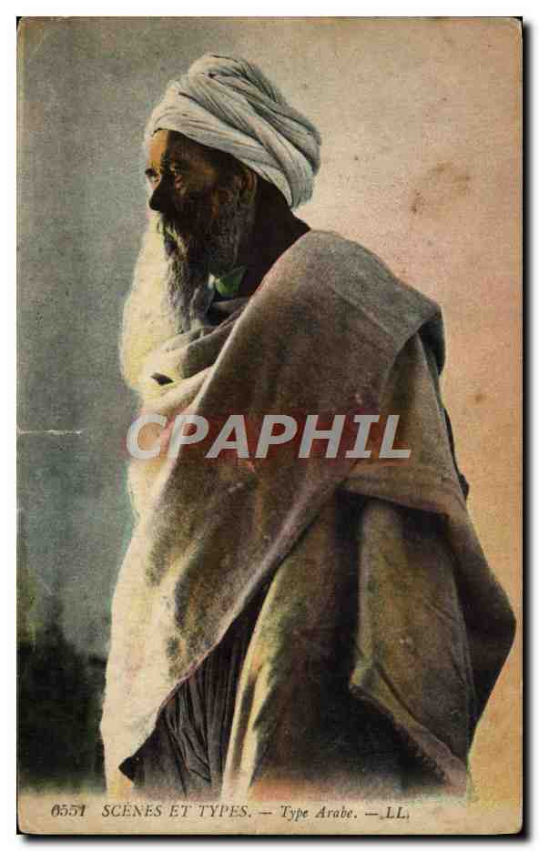 CPA Scenes Et Types Type Arabe