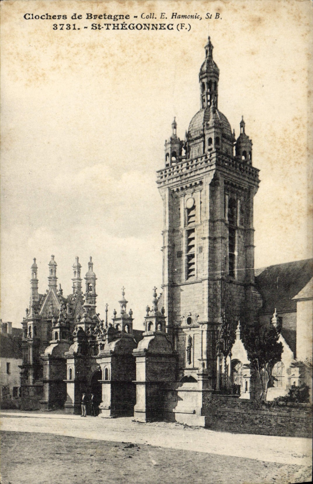 CPA Clochers De Bretagne St Thegonnec