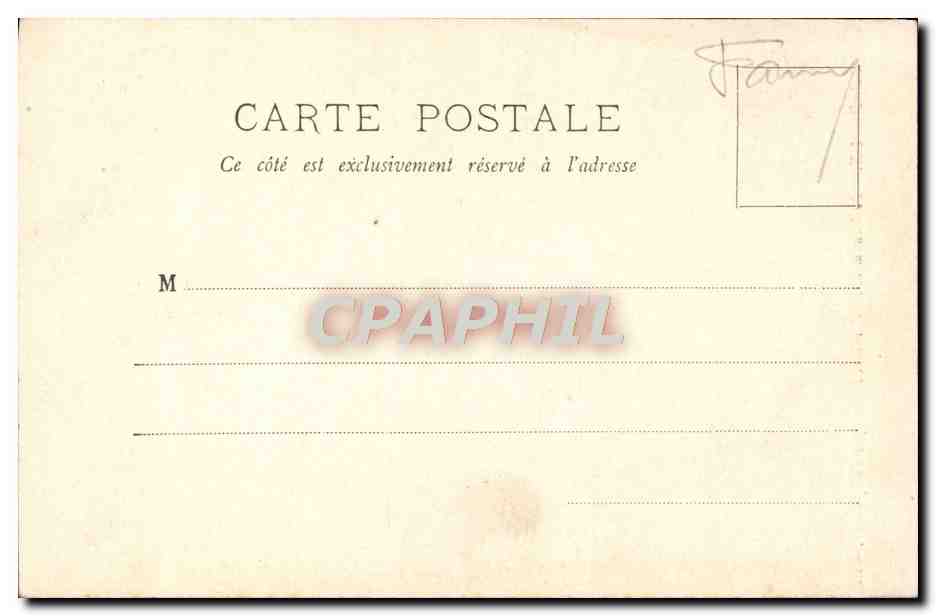 CPA Bordeaux Le Monument Du Cardinal Donnet par Delaplanche  — Verso