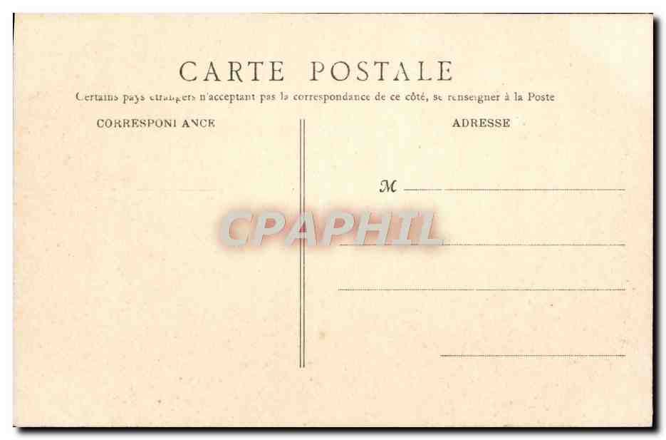 CPA Le Mans Monument Du Camp D'Auvours Militaria — Rückseite