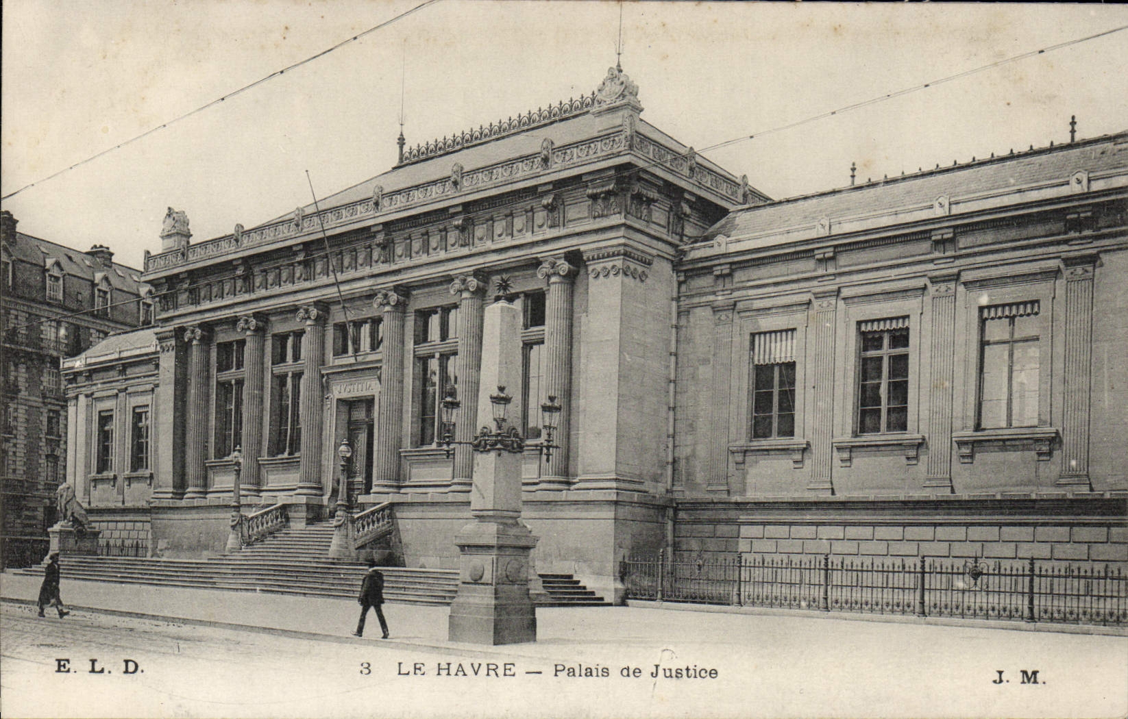 CPA Le Havre Palais De Justice