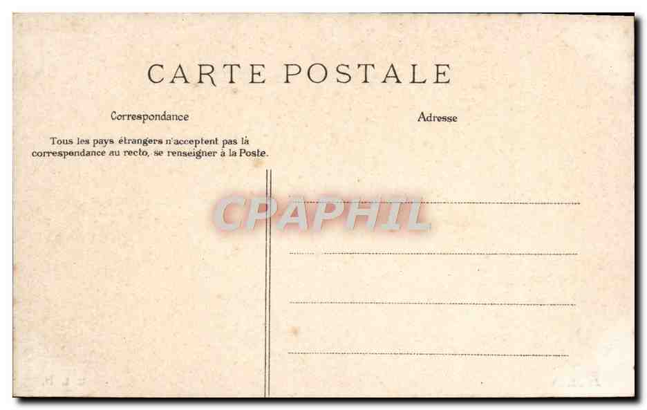 CPA Sainte Adresse Le Pain De Sucre — Rückseite
