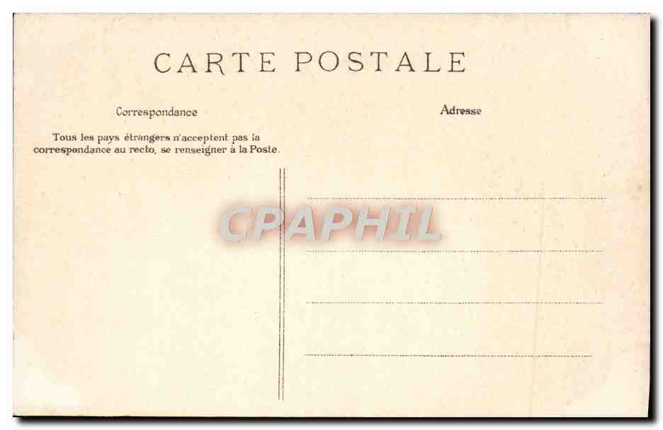 CPA Le Havre Bassin Du Commerce Bateaux — Rückseite