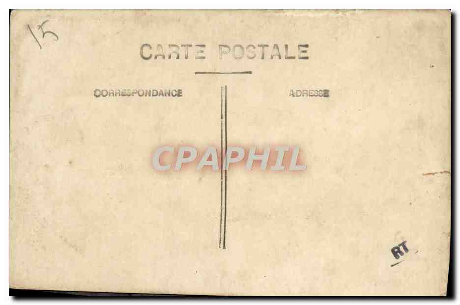 CARTE PHOTO FAmille — Rückseite