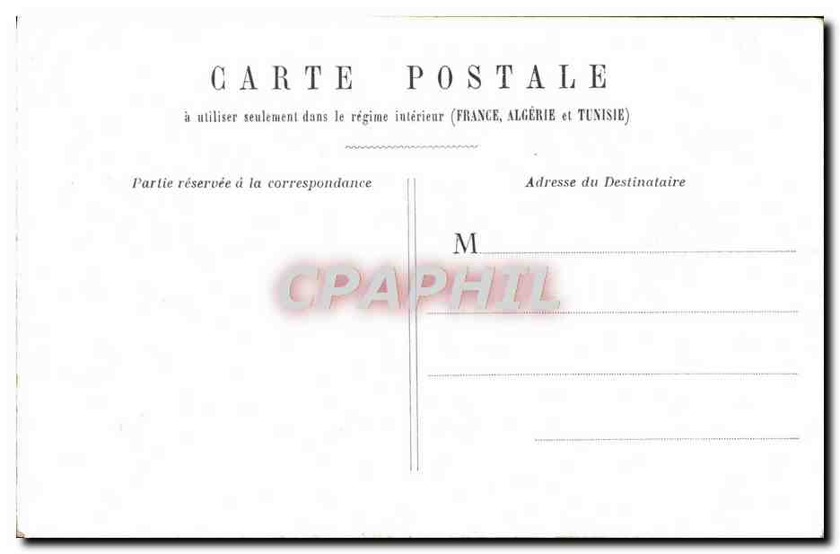 CPA Paris Eglise Saint Vincent De Paul — Verso