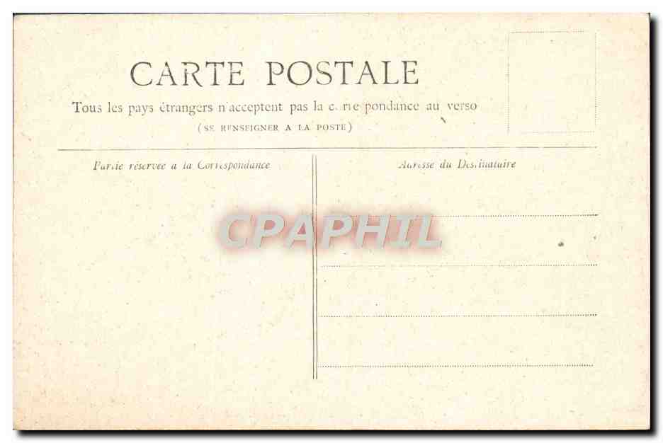 CPA Paris Le Val De Grace — Rückseite