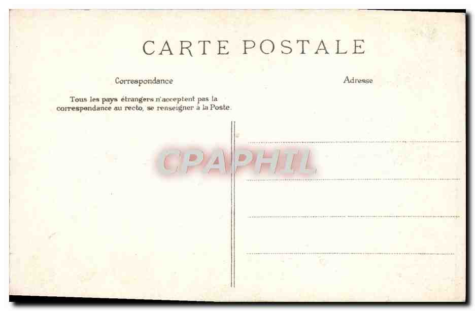 CPA Pont Croix Le Portail De Notre Dame De Roscudon — Rückseite