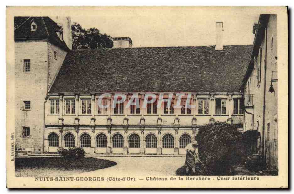 CPA Nuits Saint Georges Chateau De La Berchere Cout interieure