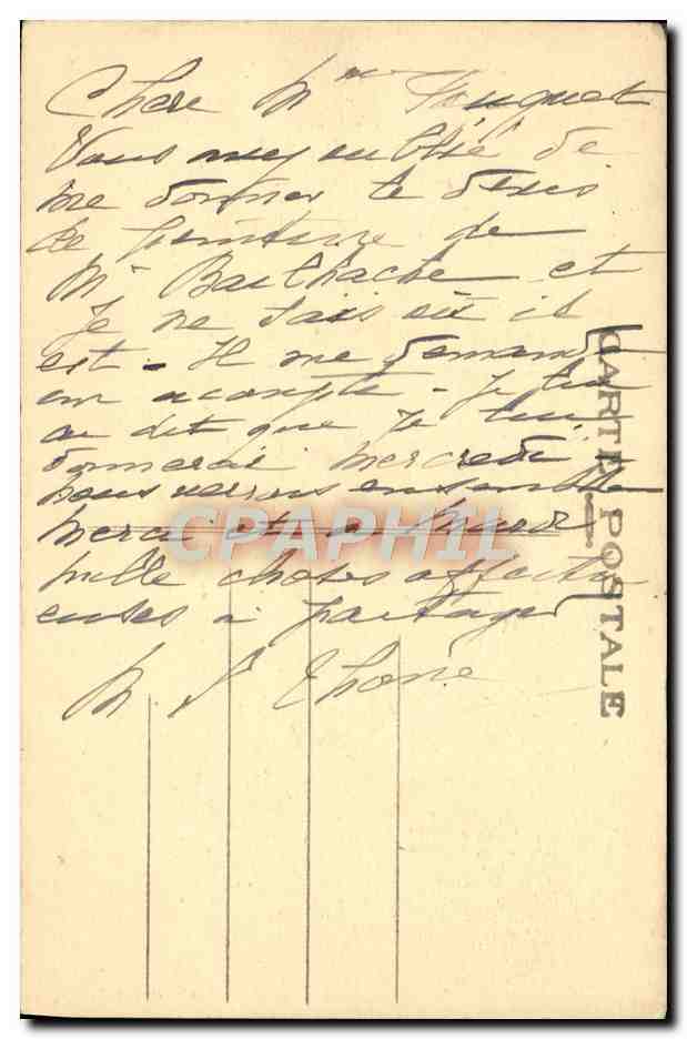 CPA Nuits Saint Georges Chateau De La Berchere Cout interieure — Rückseite