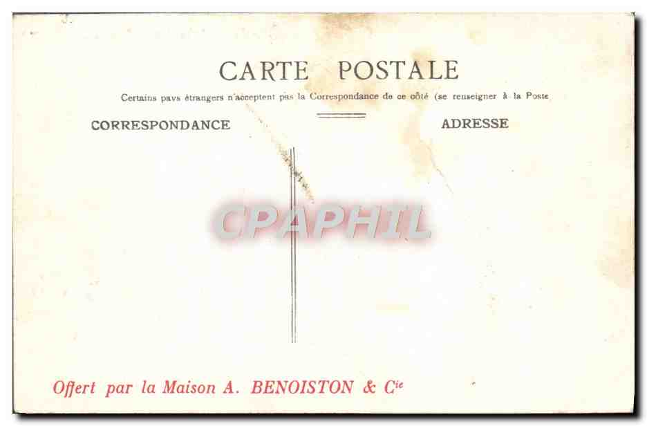 CPA Paris Le Pont Des Iles Au Bois De Vincennes — Rückseite