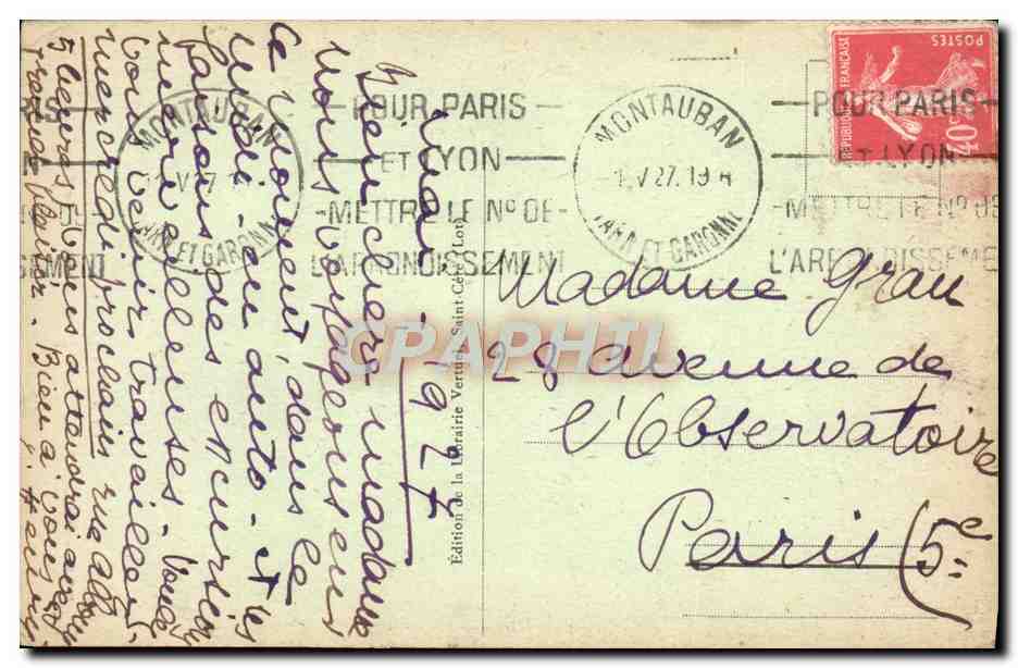 Padirac - Grande Galerie de la Fontaine — Le Lot Illustré n°294 — Reverso