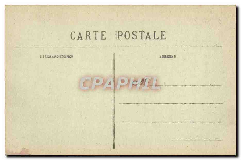 CPA Chateaux De La Sarthe Le Luart Chateau Du Luart Le parc — Verso