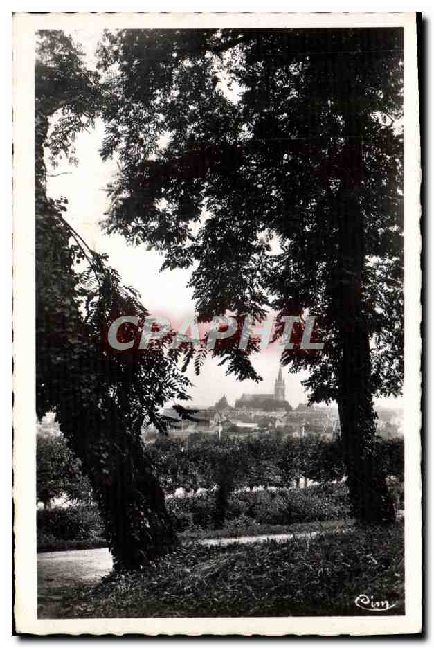 CPA Sable Sur Sarthe Perspective Sur La Ville