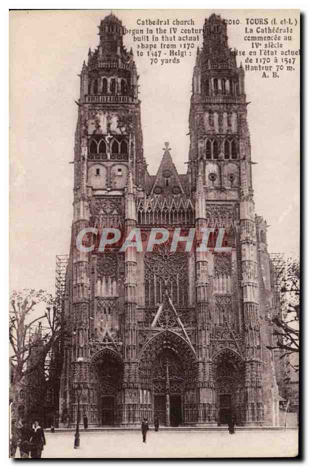 CPA Tours La Cathedrale 