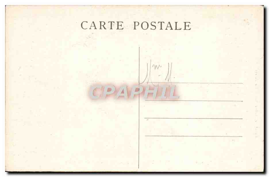 CPA Chateau De Contenson Vue Prise Du Sommet Du Calvaire — Rückseite