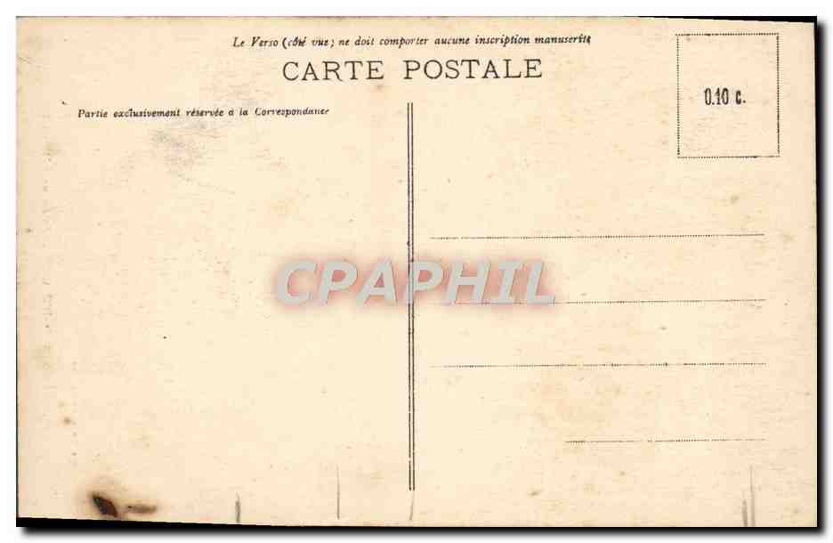 Les Sables-d'Olonne — Intérieur de l'Église — Édition des Nouvelles Galeries, n° 51 — Verso
