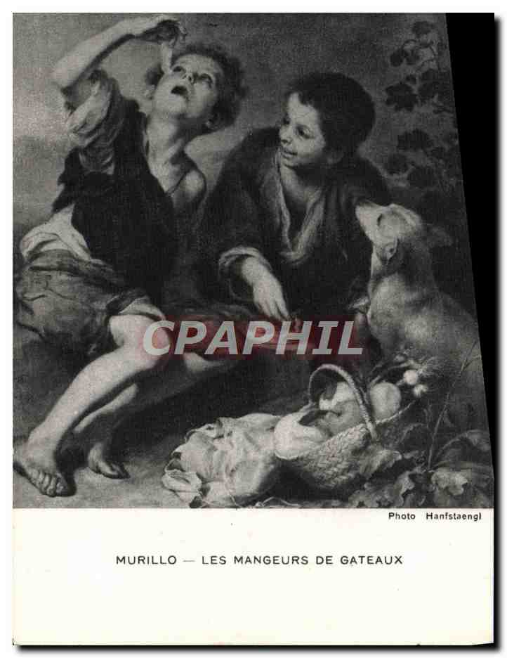 CPA Murillo Les Mangeurs De Gateaux