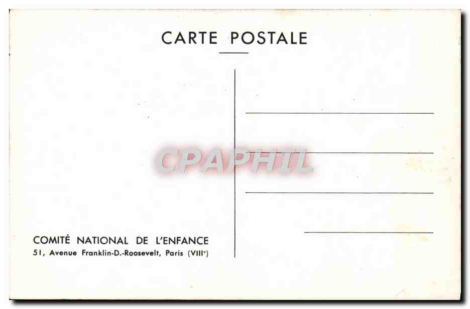 CPA Murillo Les Mangeurs De Gateaux — Verso