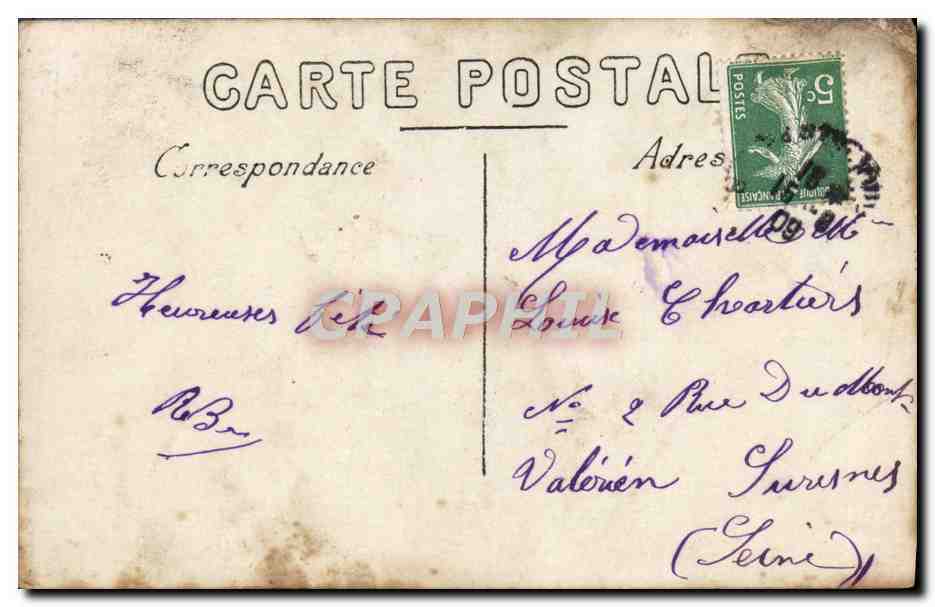 CPA Bonne Fete Enfant — Rückseite