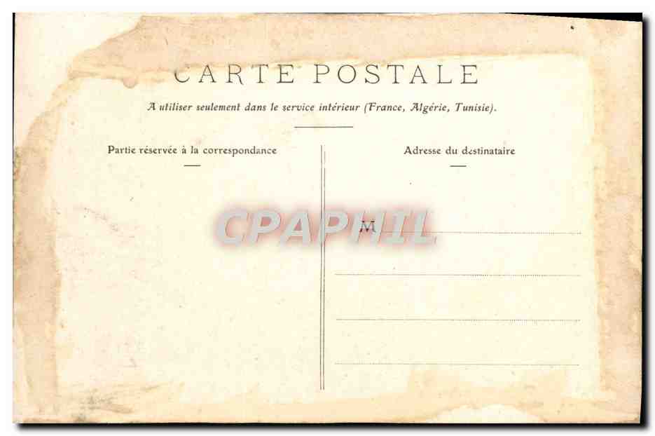 CPA Nantes Le Musee Des Beuax Arts — Rückseite