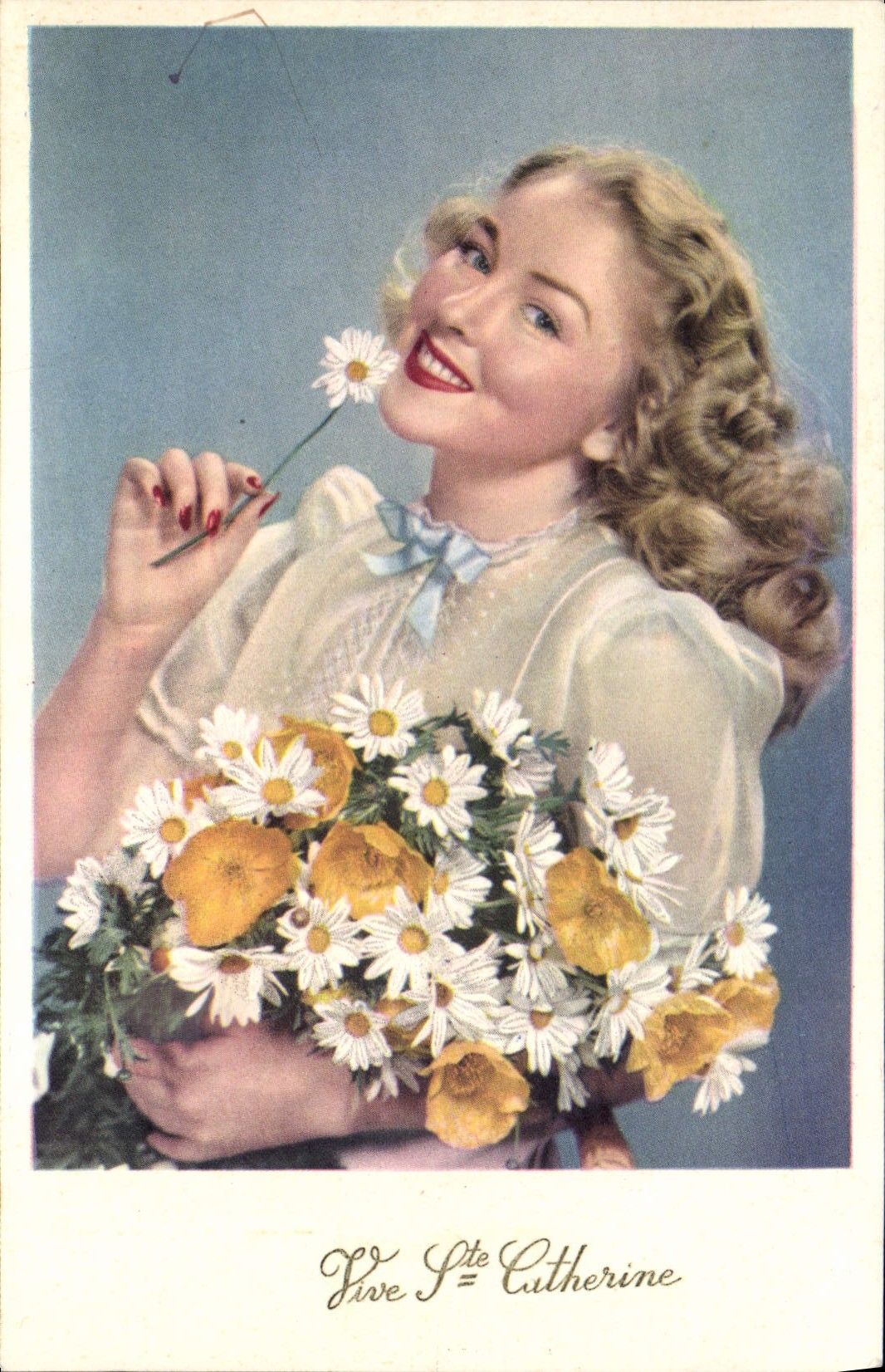 CPA Fantaisie Femme Catherine 