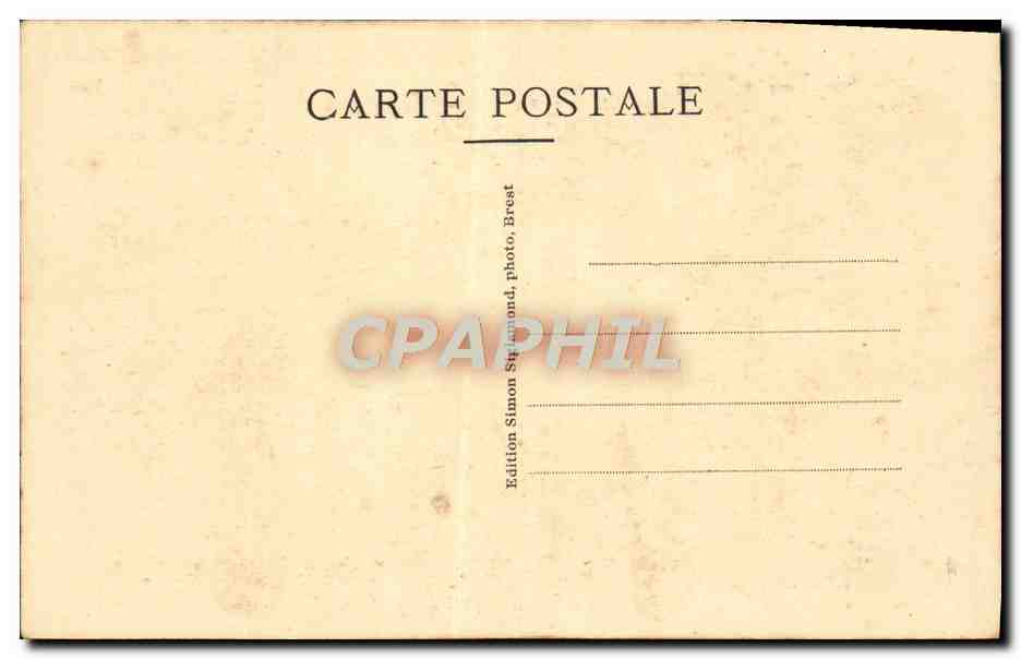 CPA Pont de Plougastel Daoulas — Rückseite