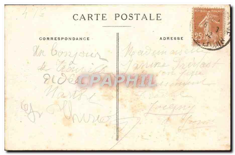 CPA Trouville Le nouveau et L'Ancien Casino — Verso