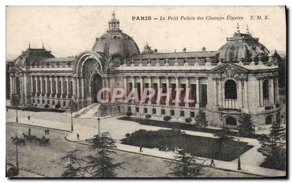CPA Paris Le Petit Palais des Champs Elysees