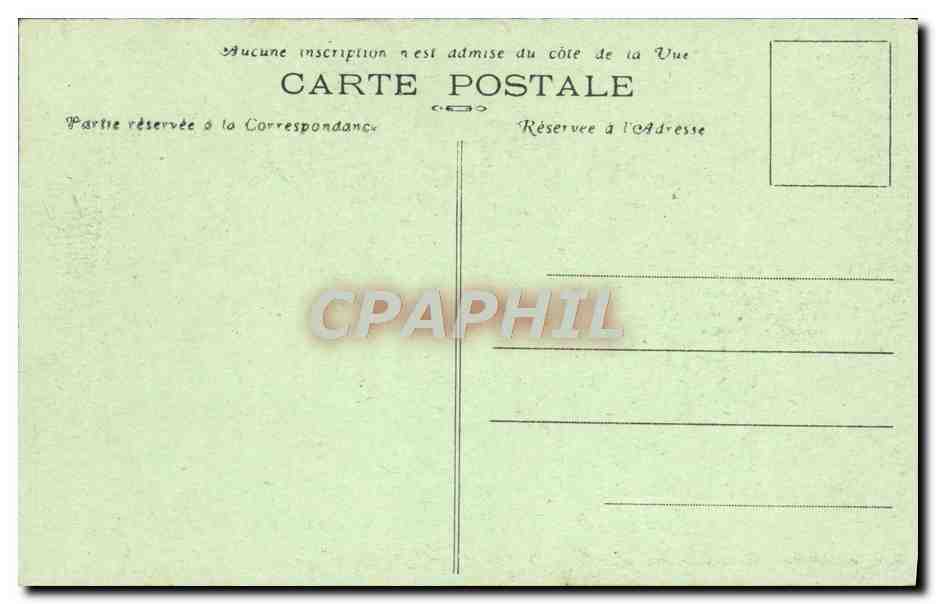 CPA La vie au camp L'extinction des feux Militaria — Rückseite