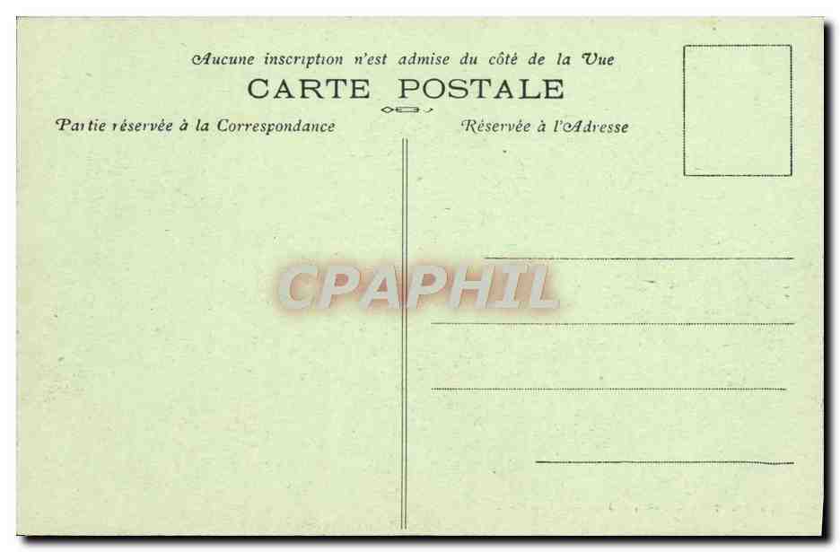 CPA Mourmelon le Grand Place Clemenceau et Rue du General Gouraud — Verso