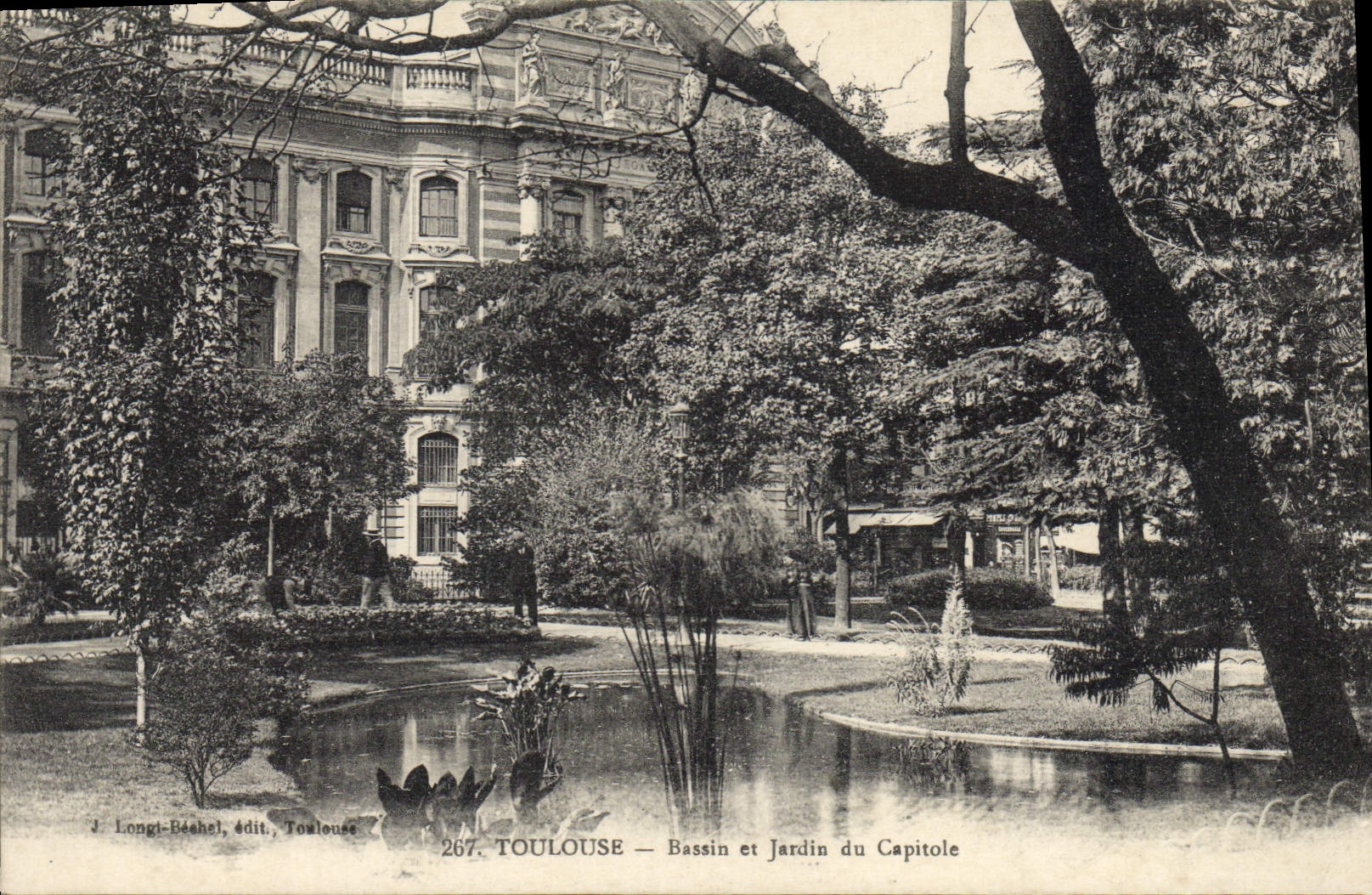 CPA Toulouse Bassin et Jardin du Capitole