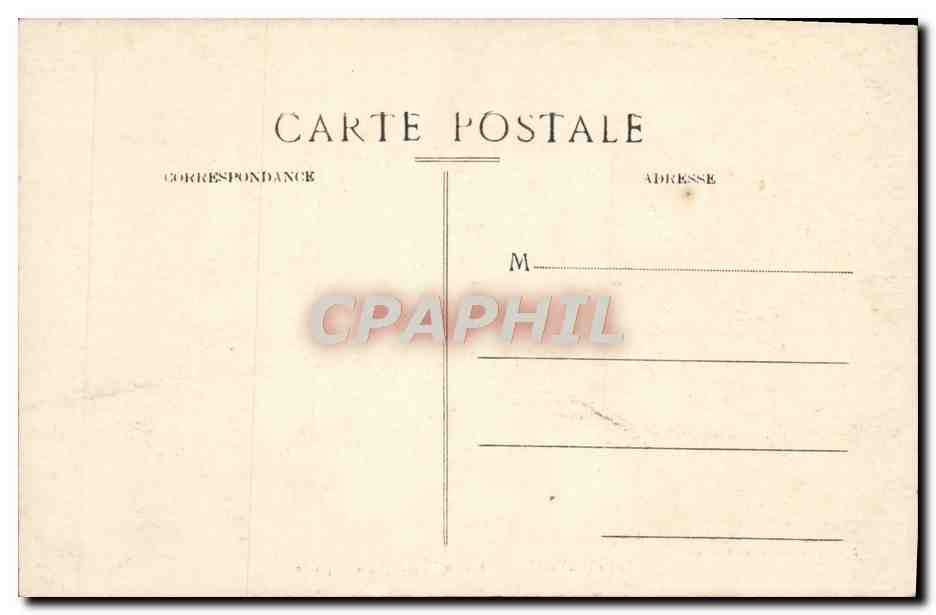 CPA Toulouse Bassin et Jardin du Capitole — Verso