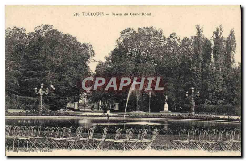 CPA Toulouse Bassin du grand Rond