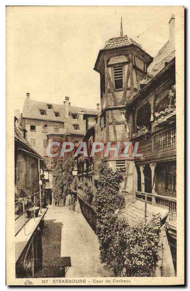 CPA Strasbourg Cour du Corbeau