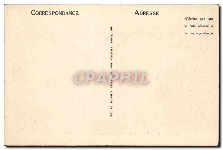 CPA Comfort L'Eglise et le Calvaire — Rückseite