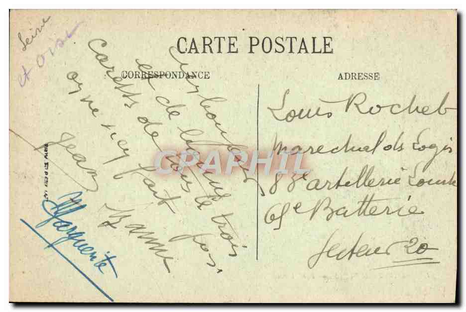 CPA Maisons Laffitte Pont Talma — Rückseite