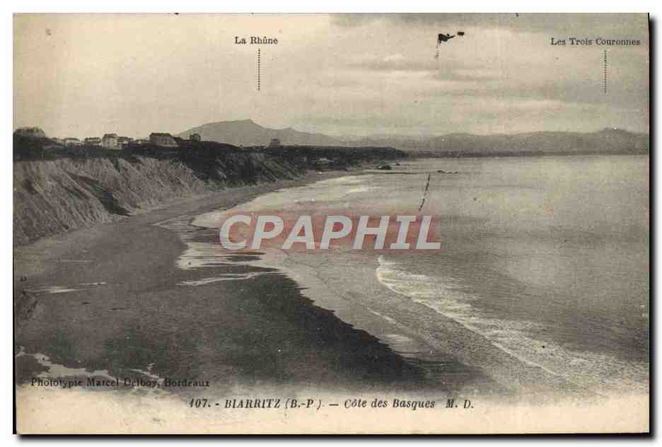 CPA Biarritz Cote des Basques
