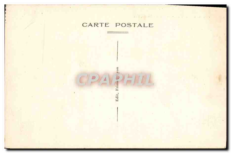 CPA Aix Les Bains La Roche Du Roi — Rückseite